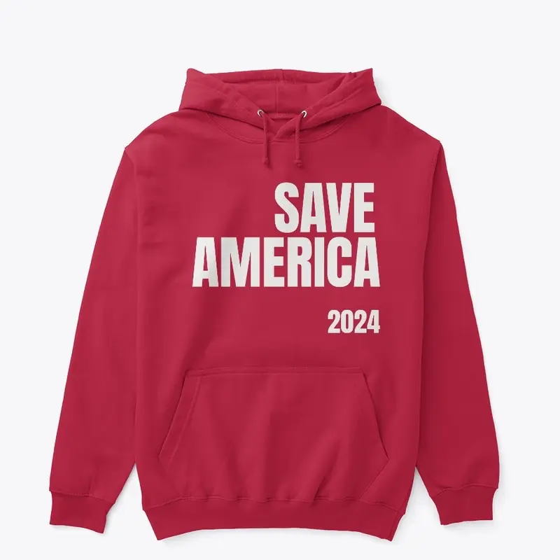 Save America 2024 white